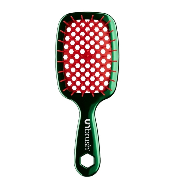 Unbrush Mini Special Edition Snowflake Metalic Green (2) - Picture 5 of 6